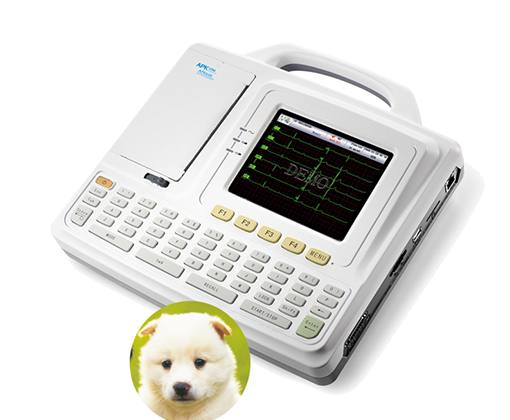 APK600 ECG Machine 6 kanalen voor Veterinaire Diagnose
