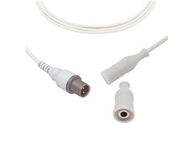 A-HP-08-01 Philips Compatibel Temperatuur Adapter Kabel 2pin om Vrouwelijke Mono Plug Connector