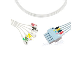 A5144-EL0 Mindray Datascope Compatibel Euro Type 5-lood draden Clip, IEC