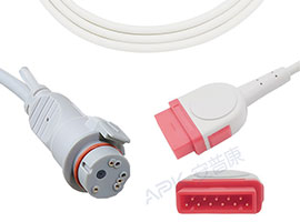 A0705-BC02 GE Gezondheidszorg Compatibel IBP Adapter Kabel met BD Connector