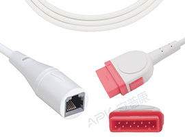 A0705-BC03 GE Gezondheidszorg Compatibel IBP Adapter Kabel met Abbott/Medix Connector