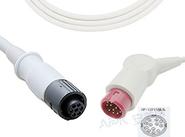 A0816-BC07 Philips Compatibel IBP Adapter Kabel met Medex Logische Connector