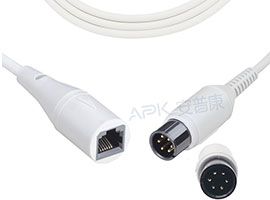 A1318-BC09 Mindray Compatibel IBP Kabel 6pin, met Abbott/Medix Connector