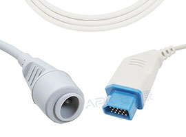 A1411-BC05 Nihon Kohden Compatibel IBP Adapter Kabel met Edward/Baxter Connector
