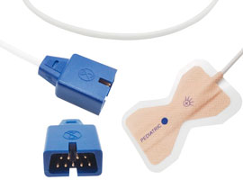 A1418-SP03M Nellcor Compatibel Pediatric Wegwerp SpO2 Sensor met 50cm Kabel OxiMax DB9(9pin)