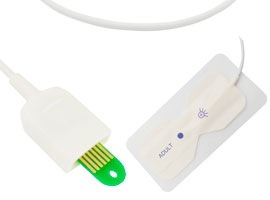 A1315-SA01t Masimo Compatibel Volwassen Wegwerp SpO2 Sensor met 50cm LNOP Mannelijke Connector