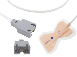 A1315-SP03M Masimo Compatibel Pediatric Wegwerp SpO2 Sensor met 50cm LNCS Mannelijke Connector