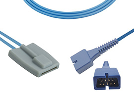 A1418-SP203MU Covidien > Nellcor Compatibel OxiMax Pediatrische Soft SpO2 Sensor met 90cm Kabel DB9(