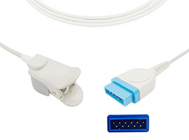 A1501-SP104PV Datex Ohmeda Compatibel Pediatrische Vinger Clip Sensor met 300cm Kabel 11pin