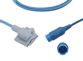 A0816-SI105PU Philips Compatibel Zuigeling Zachte SpO2 Sensor met 300cm Kabel Ronde 12pin