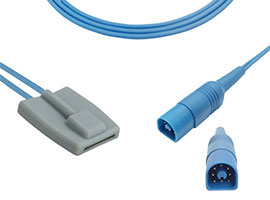 A0816-SP106PU Philips Compatibel Pediatrische Soft SpO2 Sensor met 245cm Kabel 8pin