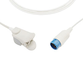 A0816-SP105PV Philips Compatibel Pediatrische Vinger Clip Sensor met 300cm Kabel Ronde 12pin