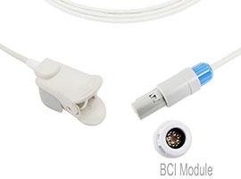 A1318-SP129PV Mindray Compatibel Pediatrische Vinger Clip Sensor met 260cm Kabel 6-pin