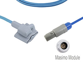 A1315-SI129PU Mindray Compatibel Zuigeling Zachte SpO2 Sensor met 260cm Kabel 6-pin