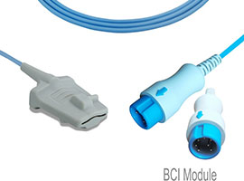 A1318-SA140PU Mindray Compatibel Volwassen Soft Tip Sensor met 300cm Kabel Ronde 7-pin