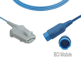 A1318-SA105PU Mindray Compatibel Volwassen Soft Tip Sensor met 300cm Kabel Ronde 12-pin