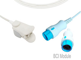 A1318-SP140PV Mindray Compatibel Pediatrische Vinger Clip Sensor met 300cm Kabel Ronde 7-pin