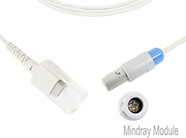 A1318-C01 Mindray Compatibel SpO2 Adapter Kabel met 240cm Kabel 6pin-DB9