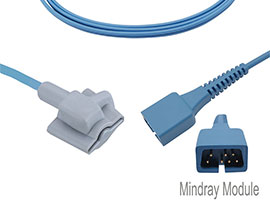 A1318-SI203PU Mindray Compatibel Zuigeling Zachte SpO2 SpO2 Sensor met 90cm Kabel DB9(7pin)