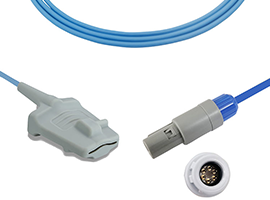 A1315-SA129PU Mindray Compatibel Volwassen Soft Tip Sensor met 260cm Kabel 6-pin