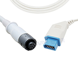 A1411-BC07 Nihon Kohden Compatibel IBP Adapter Kabel met Medex Logische Connector